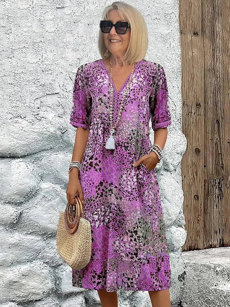 Nayeli Vibrant Midi Dress | Women's Elegant Dress